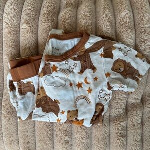 Little Sleepies Beary Sleepy 2pc 2T Pajamas
